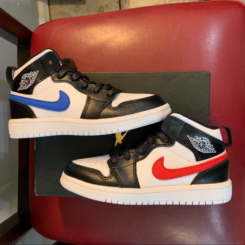jordan 1 mid (pre school) 11